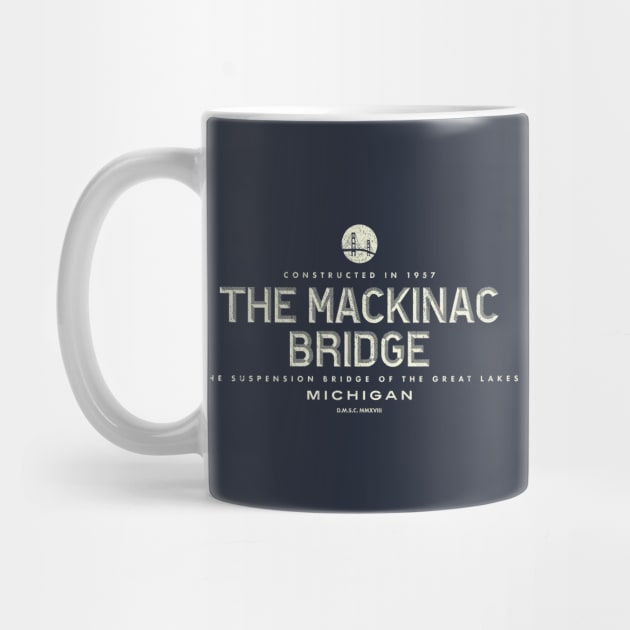 The Mackinac Bridge, Michigan - Bridge by deadmansupplyco